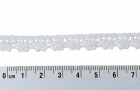 Wit kantklos kant van 10 mm breed  100% katoen