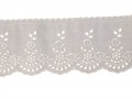 Katoen kant creme 100 mm 170 cm