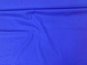 Effen katoen kobalt  Cretonne stof. 100% katoen  1,45 mtr breed  130 gram/m2