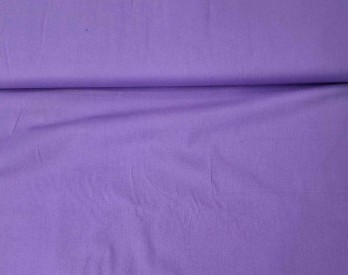 Effen katoen paars  Cretonne stof. 100% katoen  1,45 mtr breed  130 gram/m2