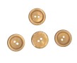 Kunststof knoop 2 gaats Camel 20mm  554-S8
