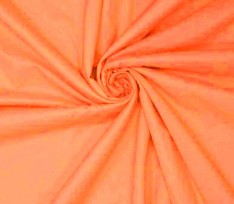 Batist stof effen Oranje