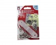 Roland Baby inslag drukknopen met werktuig. Een open rondje. Donkergrijs.  Doorsnee 9.7 mm/10mm Messing (Roestbeste