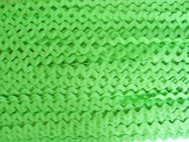 Zigzagband Lime 10mm.