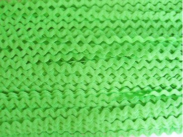 Zigzagband Lime 10mm.
