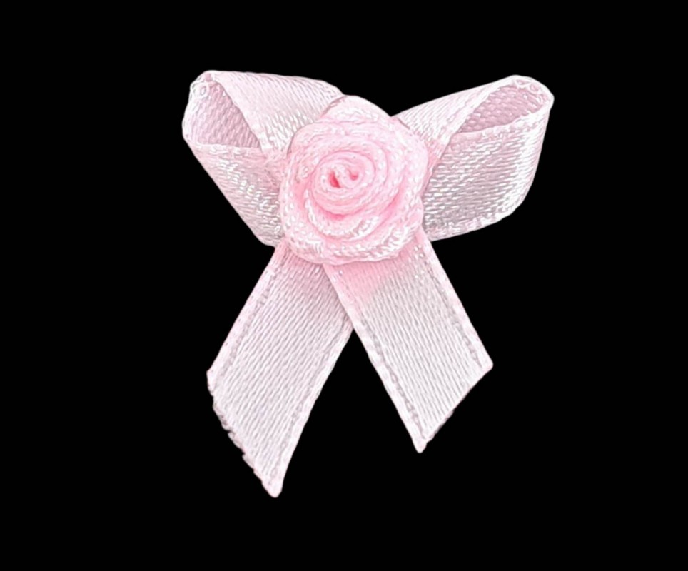 Roze tas met pailletten en fluwelen strik - Meri Meri