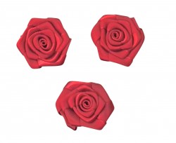 Rode roos opnaaibare corsage 30mm   R250