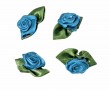 Bloem applicatie Aqua  roosje met groen  222R