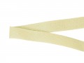 Keperband creme  100% katoen, voelt stevig aan.  Breed: 2cm.
