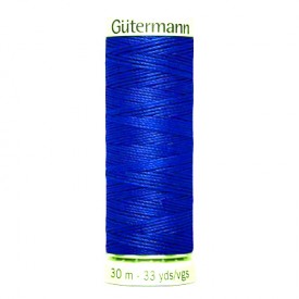 Wat dikker siersteekgaren van Gütermann  Kleurnummer 315.  Koningsblauw  30 mtr
