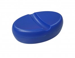 Speldenkussen magnetisch  Blauw met gleuf