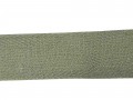 Keperband, wat lichter legergroen  100% katoen  3cm breed