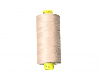 Confectie garen 1000 meter  Beige  Kleurnummer 722  100% polyester  Gutermann ateliergaren