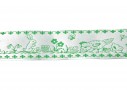 Sierband Groen met kip, kuiken en haasje  33mm