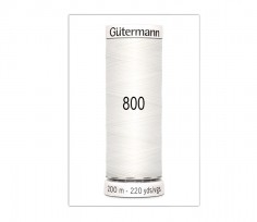 Gutermann garen  Wit  200mtr  800