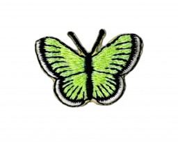 Vlinder applicatie Neon Groen 3.5cm  32373