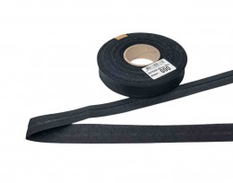 Biaisband per rol van 20mtr  Zwart 20mm   000