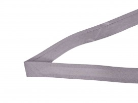 Biaisband Middengrijs-taupe  20mm breed 002