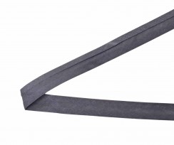 Biaisband Donkergrijs 20mm breed   001