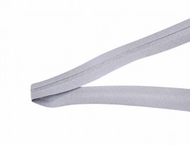 Biaisband Lichtgrijs 20mm breed   006