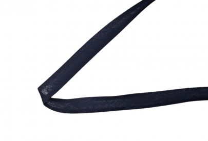 Biaisband 12 mm breed  Marine/diep donkerblauw  100 % katoen