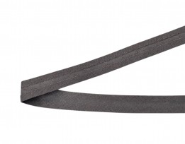 Biaisband Donkergrijs  12mm  001