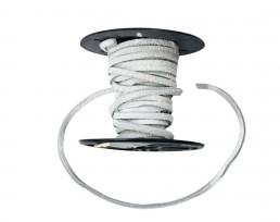 Suede koord IJswit  223