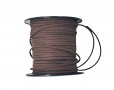 Suede koord  Donkerbruin  205