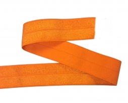 Elastisch vouwtres biaisband Oranje 471