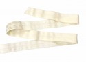 Elastisch vouwtres biaisband Creme  451
