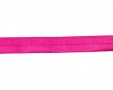 Elastisch vouwtres biaisband.  Pink.  20 mm breed.  Elastisch biaisband wordt gebruikt om rekbare stoffen af te werken.