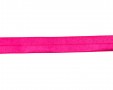 Elastisch vouwtres biaisband. Zuurstok roze.  20 mm breed.  Elastisch biaisband wordt gebruikt om rekbare stoffen af te werken.