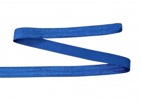 Elastisch vouwtres biaisband Koningsblauw  459