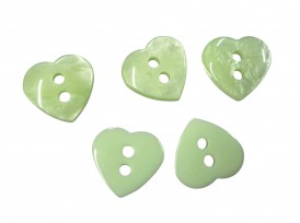 Hartjes knoop Mini Licht lime hk706