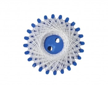 Sterk Wit ijzergaren.  20 meter  100% katoen