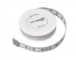 Rolcentimeter van Hoechstmass Automatisch oprolbaar Wit