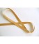 Goudkleurig satijnlint dubbelzijdig van 10 mm. breed.