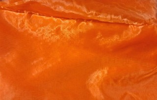 Organza stof oranje