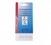 Reparatiedoek wit.  New Style Opstrijkbaar reparatiedoek  Afmetingen 8,5 x 25 cm.