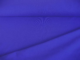 Tricot kobalt, een mooie kwaliteit jersey van de firma Nooteboom.  92% katoen/8% elastan  1,60 meter breed  240 gram p/m²