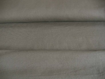 Donkergrijze canvas.  100% katoen  1.45 mtr.br.  240 gr/m2.