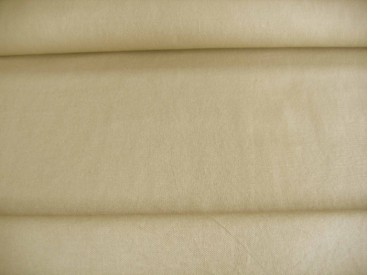 Licht zandkleurige canvas  100% katoen  1.45 mtr.br.  240 gr/m2.