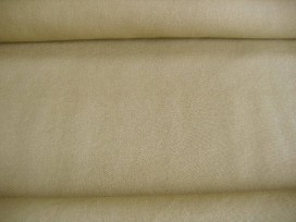 Zand kleurige canvas  100% katoen  1.45 mtr.br.  240 gr/m2.