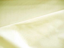 Poplin polyester-katoen Creme