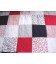 Een leuke patchwork stof in Hollandse kleuren. De blokken zijn 10x10cm. De stof is niet bedrukt, maar echt aan elkaar genaaid.  