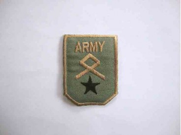 Leger applicatie Army met zwarte ster leger9