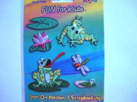 Iron-on Fun for kids Kikkers