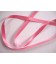 Roze satijnlint dubbelzijdig van 10 mm. breed.