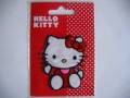 Hello Kitty Zittend zwaaiend