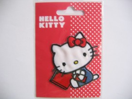 Hello Kitty Zittend met boek